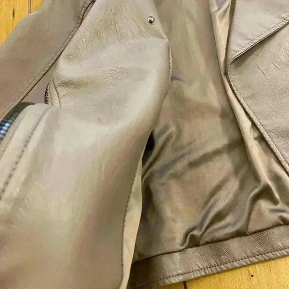 Anthropologie Womens Vegan leather jacket size L-XL NEW without tags BLANKNYC - Picture 13 of 13